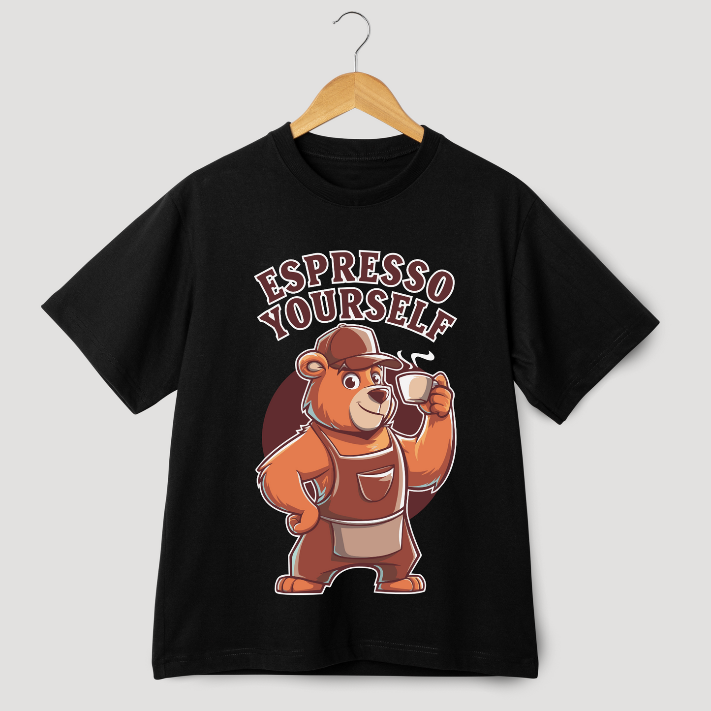 Espresso Yourself Graphic Printed Oversized Unisex T-shirt