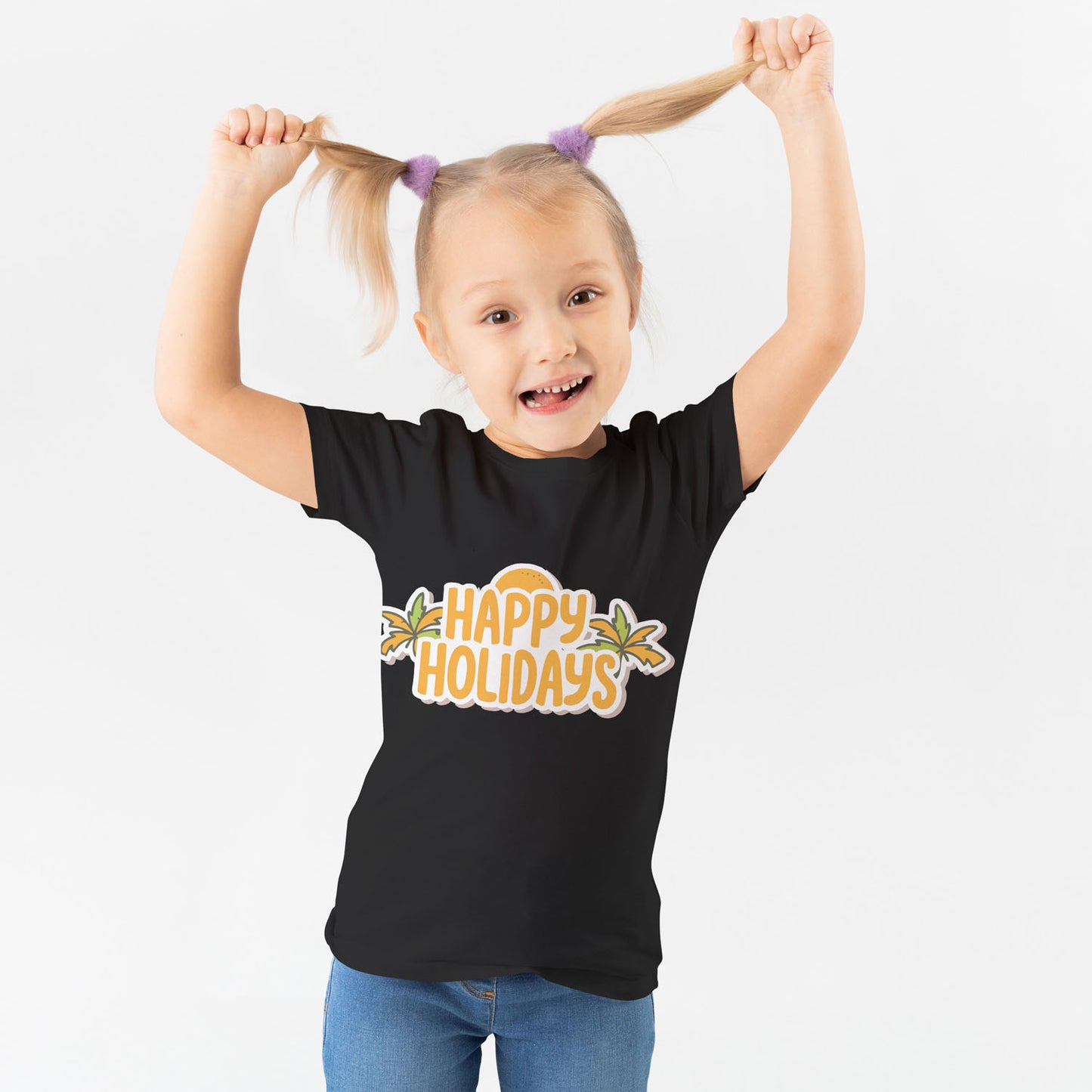 Kids Happy holidays t-shirt