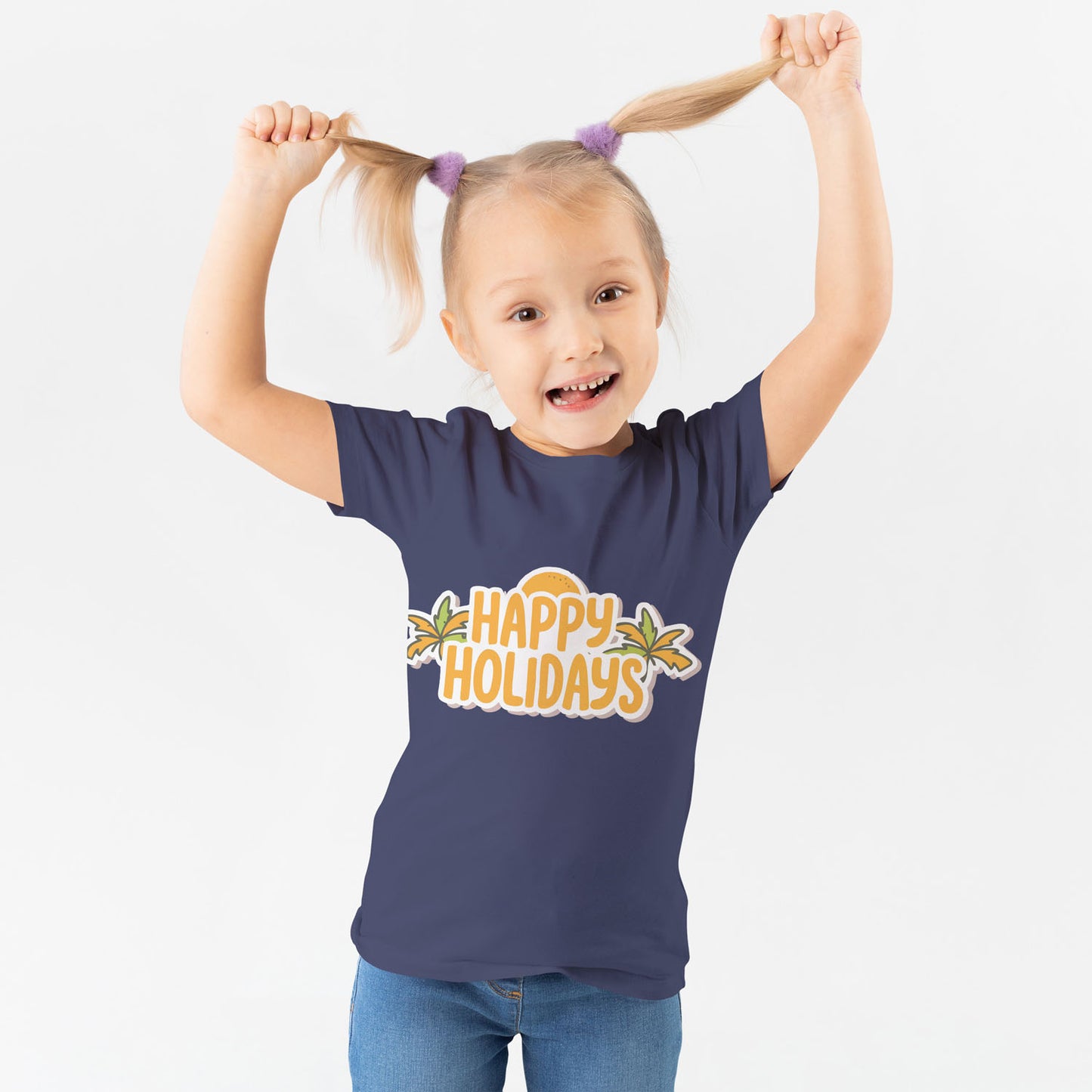 Kids Happy holidays t-shirt