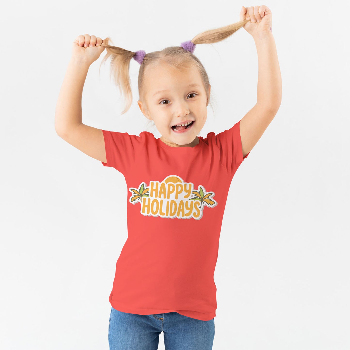 Kids Happy holidays t-shirt