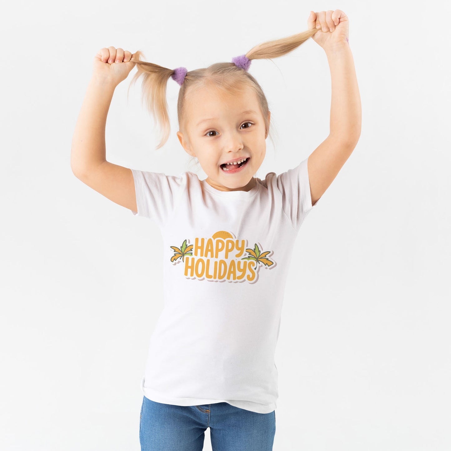 Kids Happy holidays t-shirt