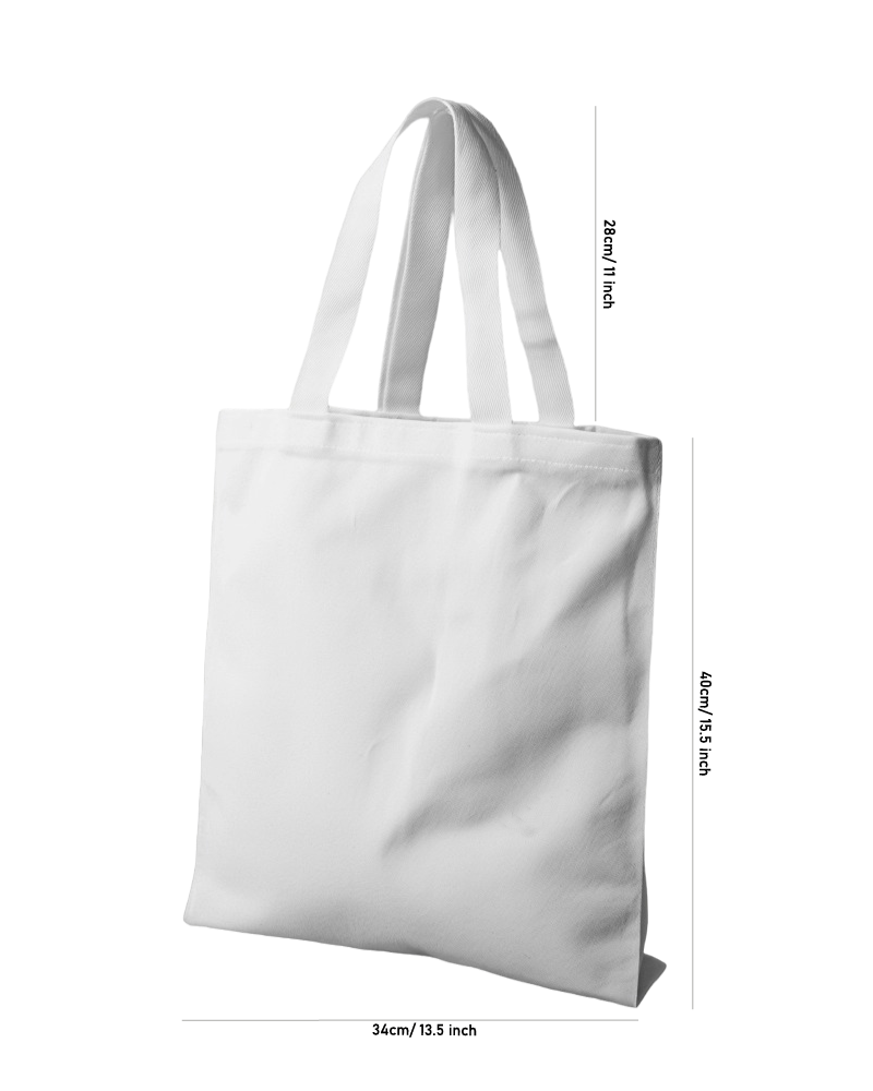 I wish everything was easy as easy as getting fat White Canvas Tote Bag