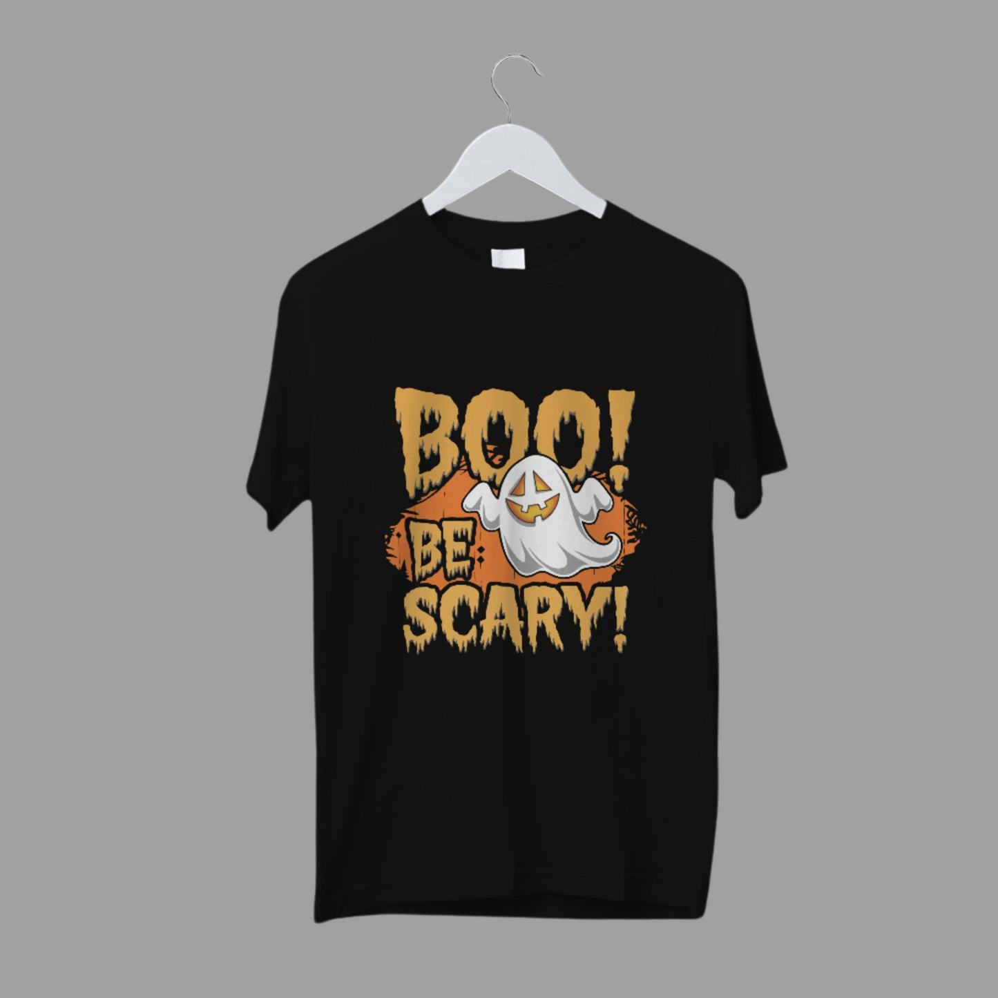 Boo Be Scary Halloween Graphic Printed Unisex T-shirt