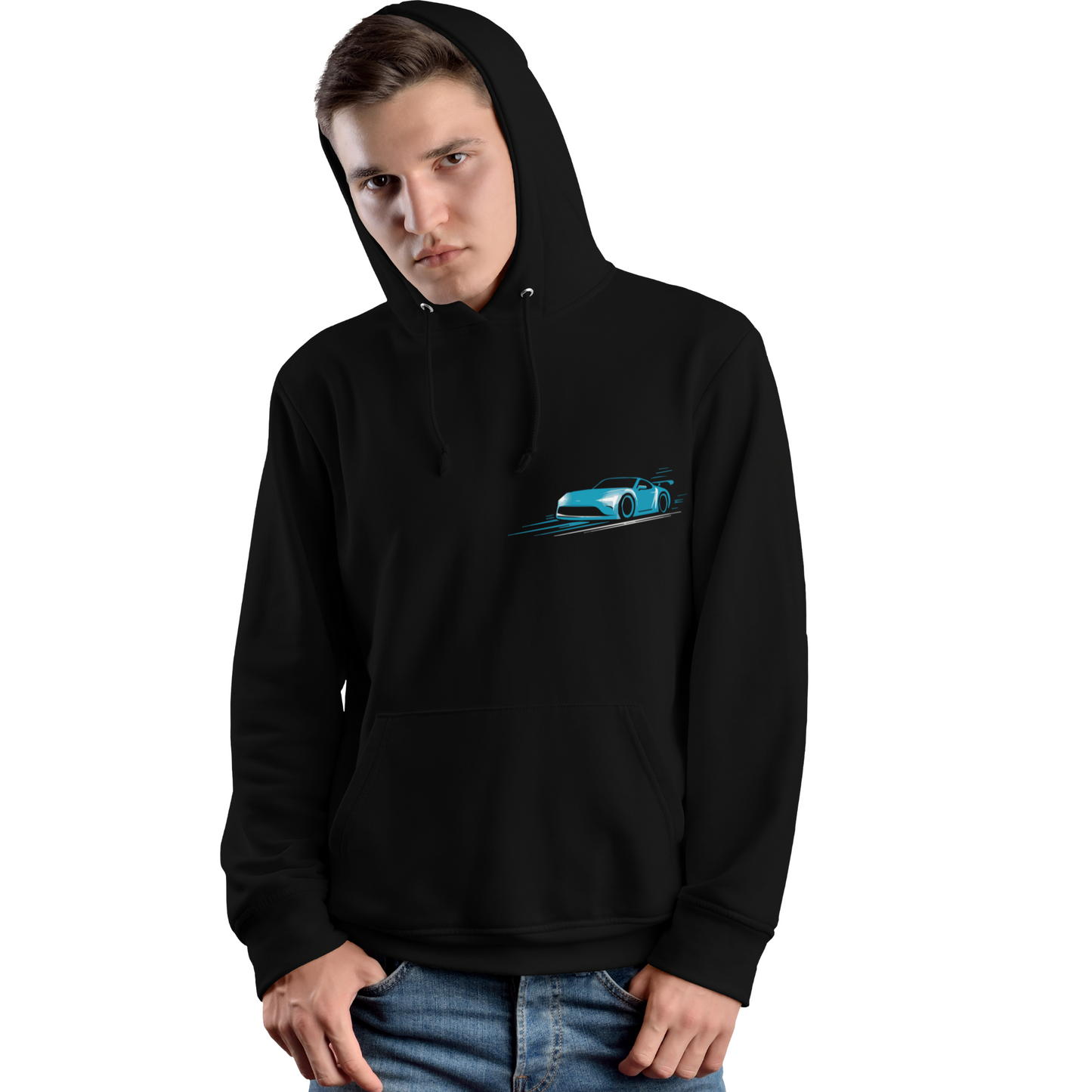 In Speed We Trust Black Unisex Hoodie