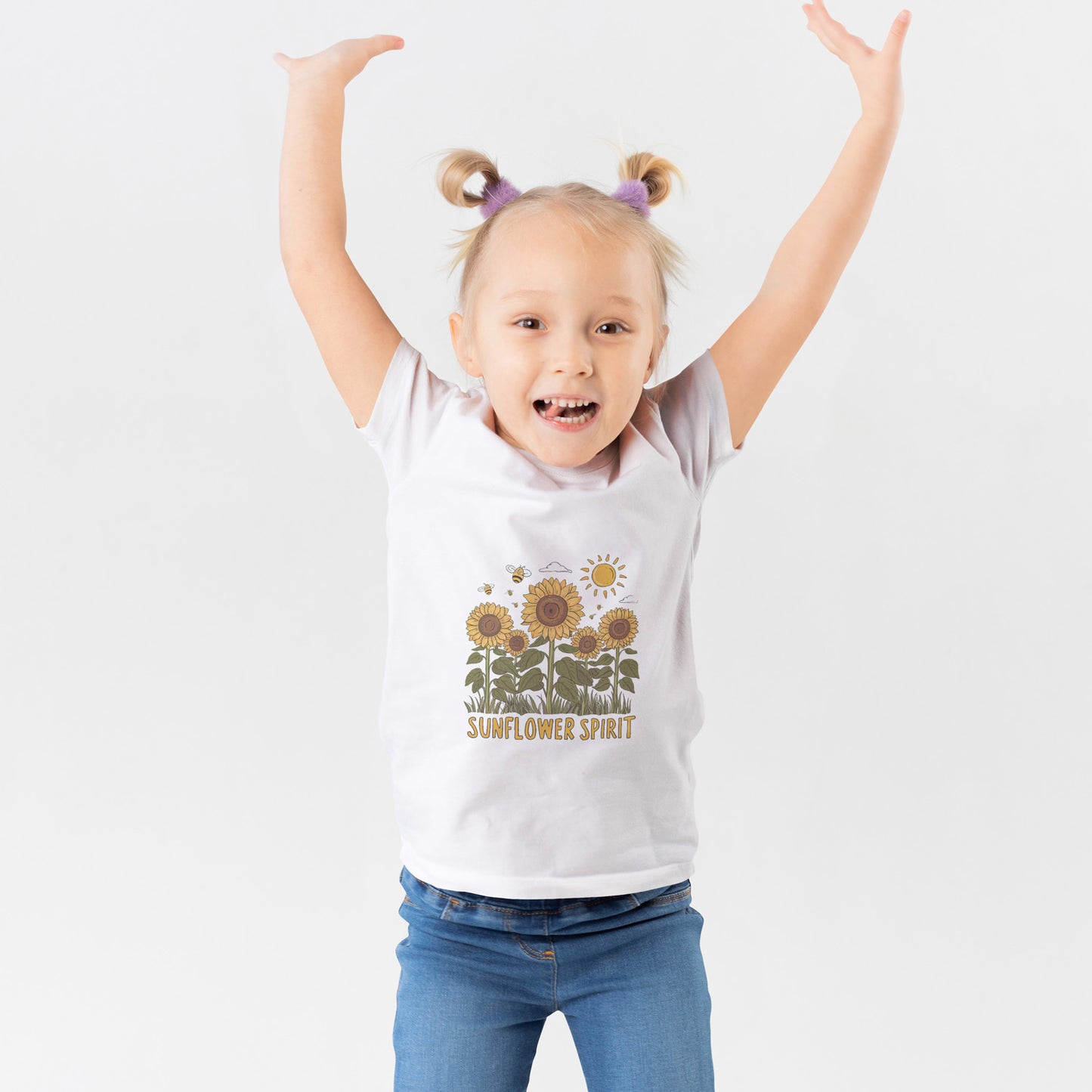 Kids sunflower Spirit t-shirt
