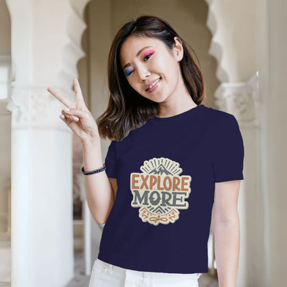 Women's Explore more t-shirt