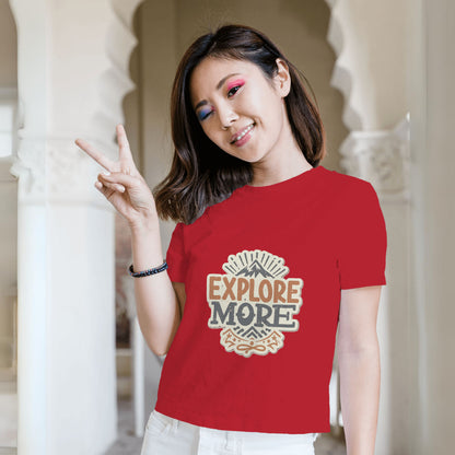 Women's Explore more t-shirt