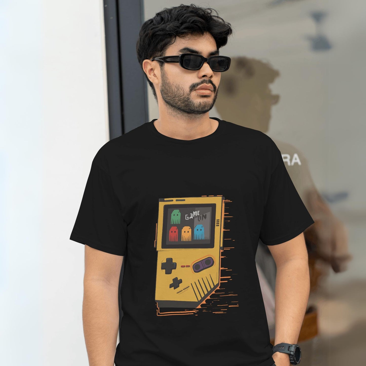 Game On Graphic Printed Oversized Unisex T-shirt