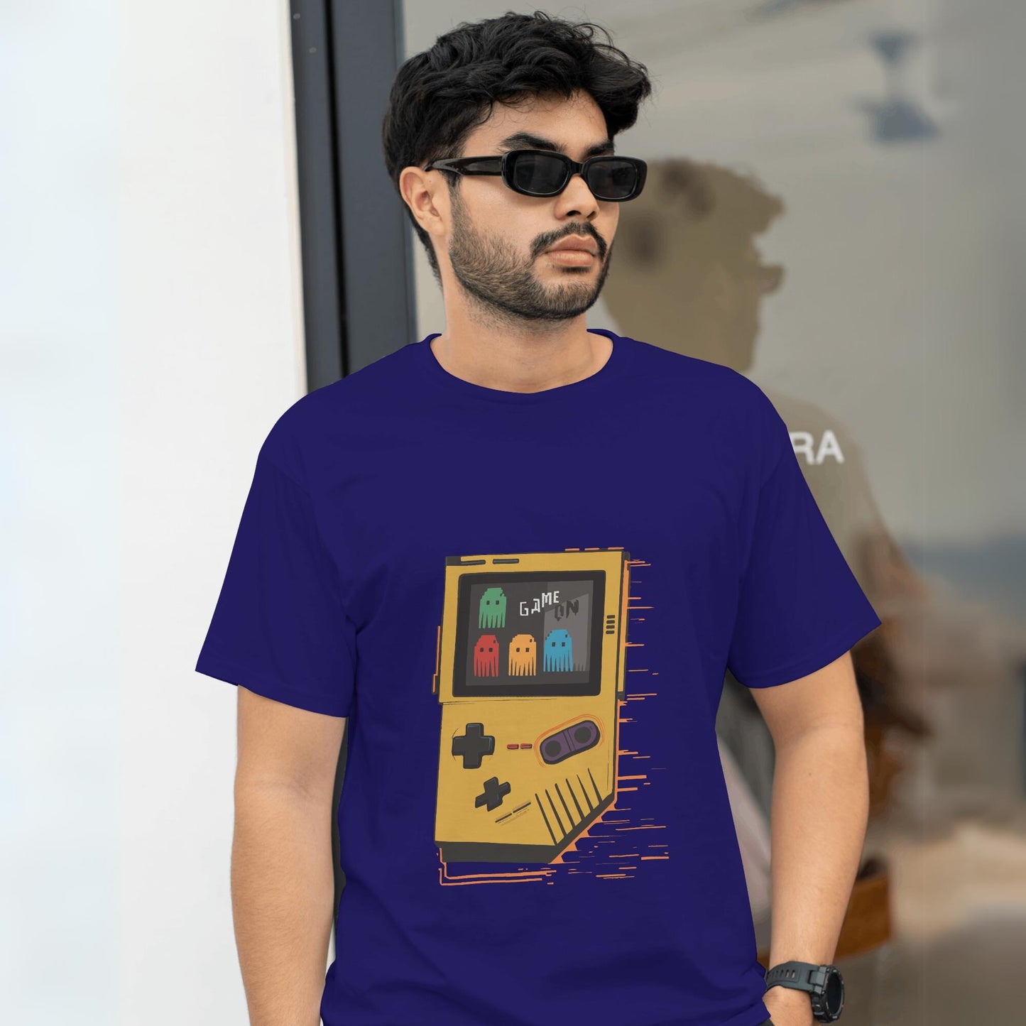 Game On Graphic Printed Oversized Unisex T-shirt