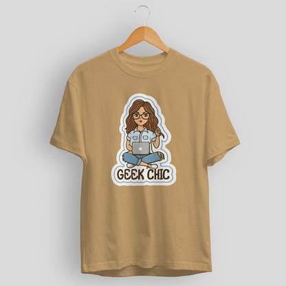 Women's Geek Chic Graphic Printed T-shirt