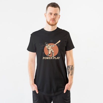 Men's Power Play Graphic Printed T-shirt