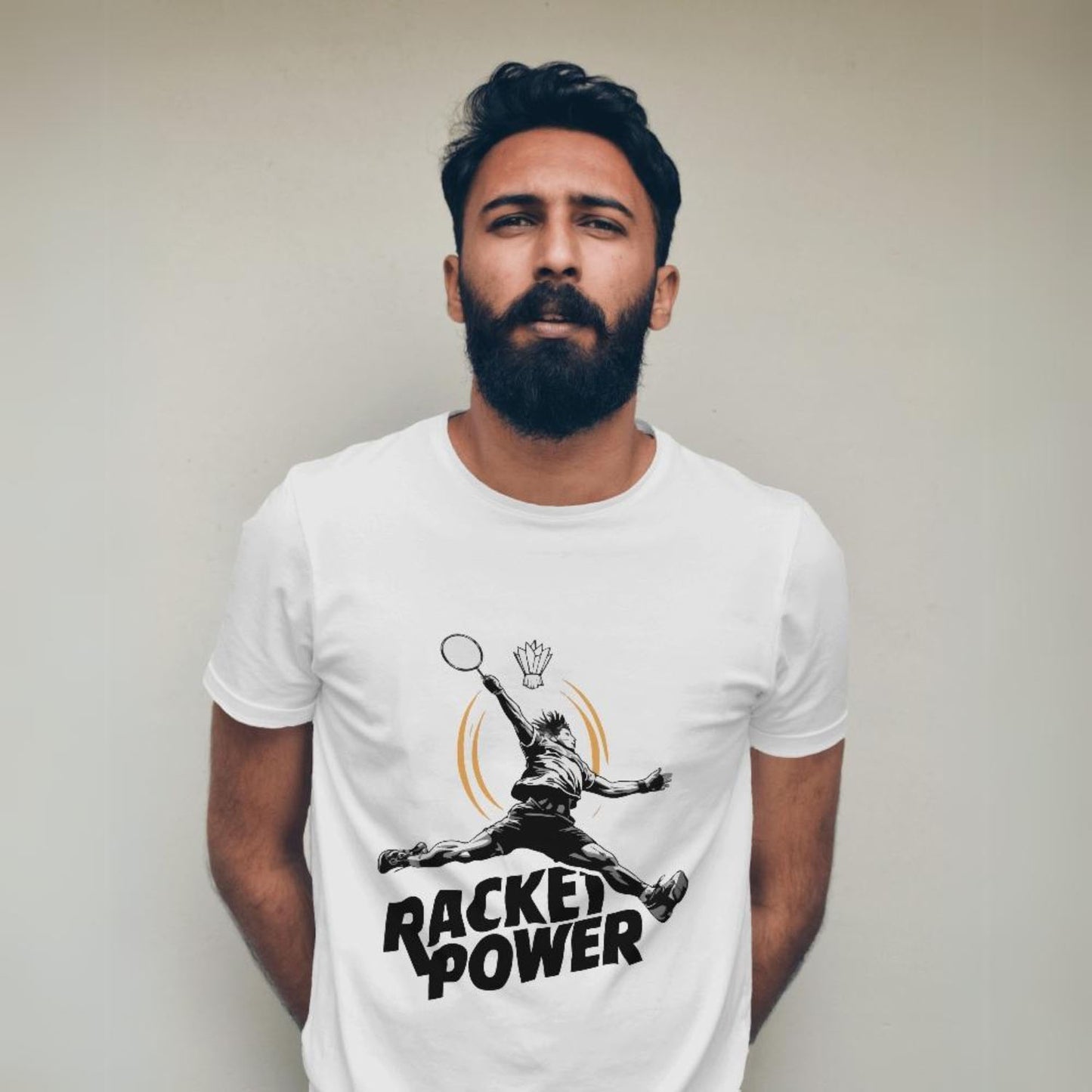 Men's Racket Power Graphic Printed