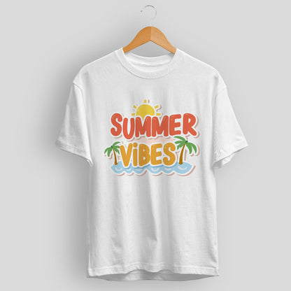 Men's Summer Vibes Graphic Printed T-shirt