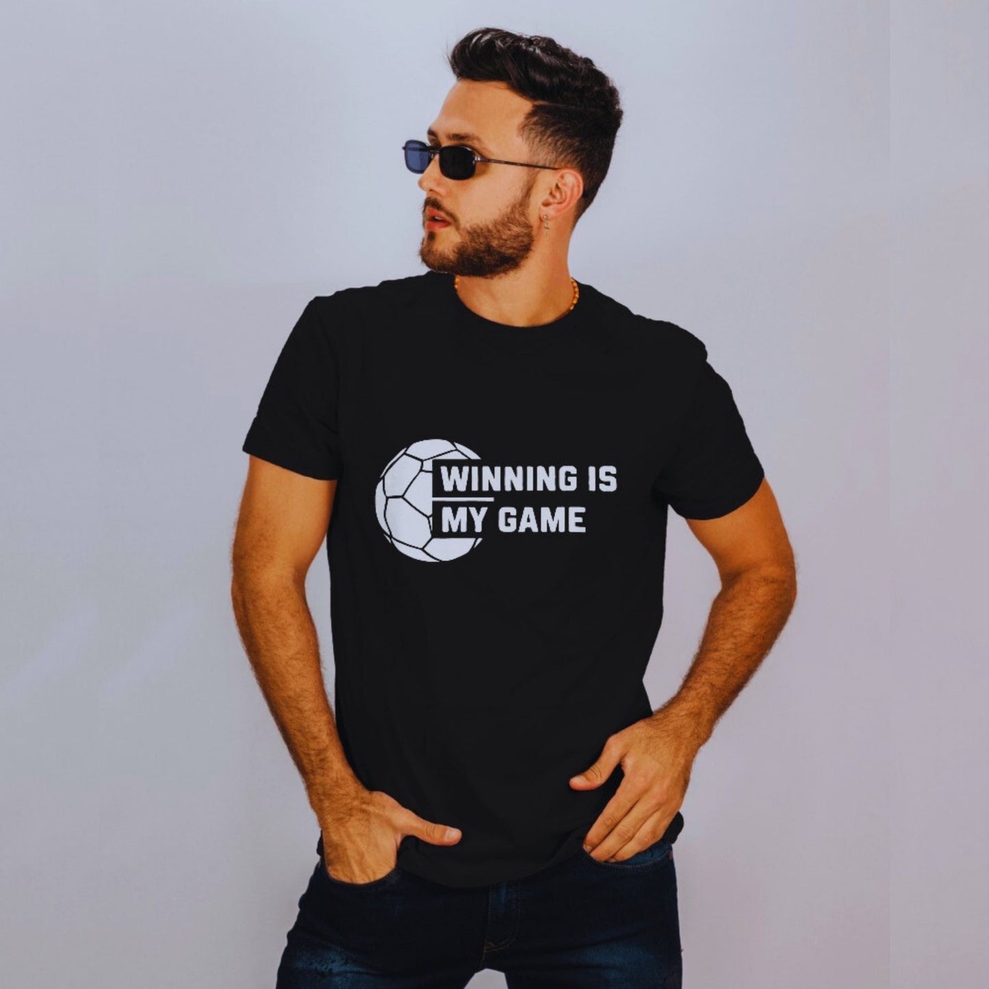 Winning is My Game Graphic Printed Unisex T-shirt