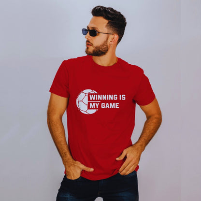 Winning is My Game Graphic Printed Unisex T-shirt