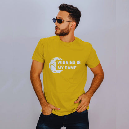 Winning is My Game Graphic Printed Unisex T-shirt