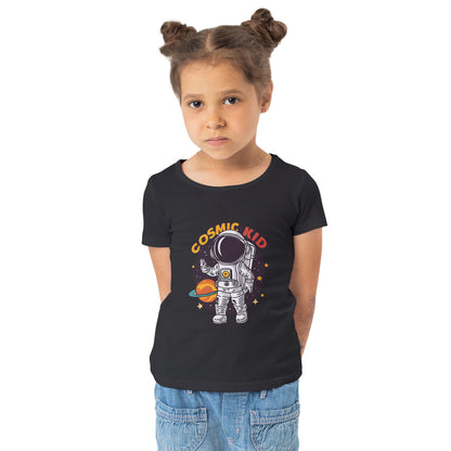 Kids Cosmic Kid Graphic Printed T-shirt