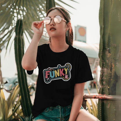 Women's Funky Graphic Printed T-shirt