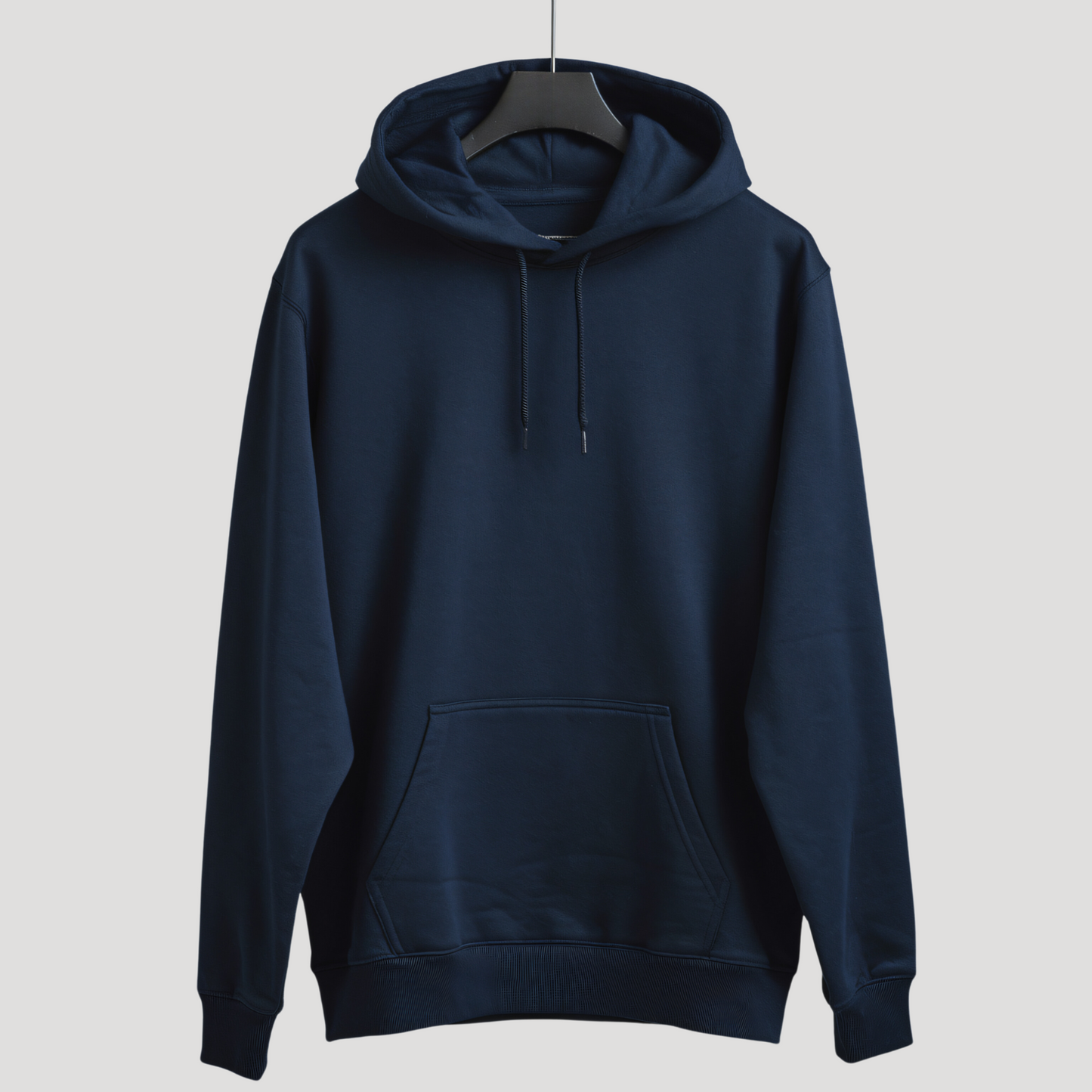 Solid: Navy Blue Unisex Hoodie