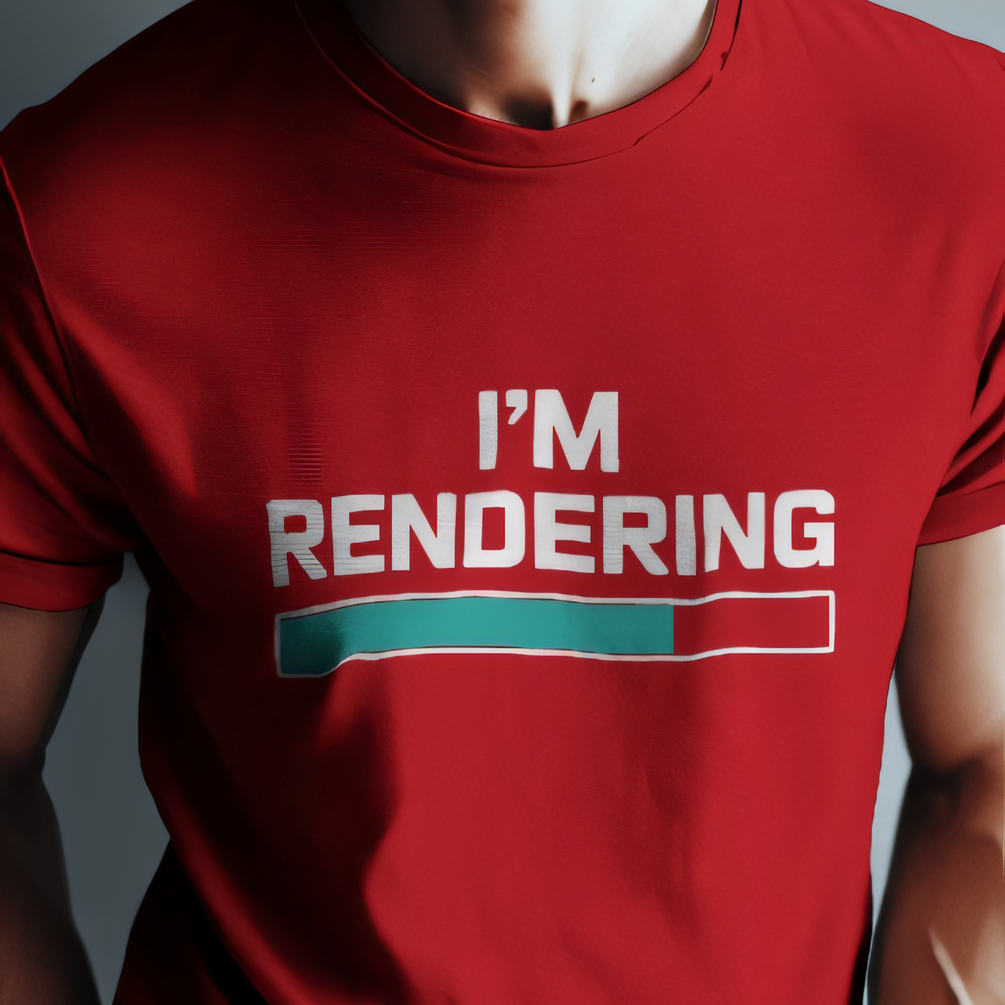 I am Rendering Unisex Graphic Printed T-shirt