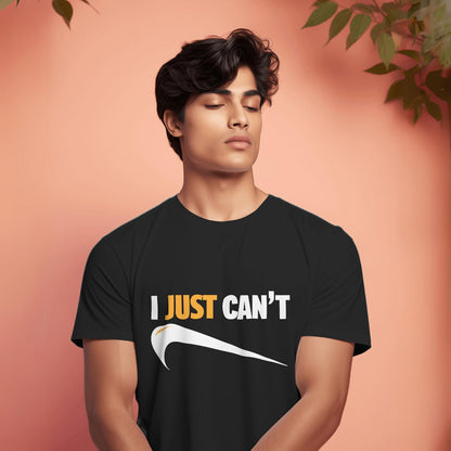 I Just Cant Graphic Printed Oversized Unisex T-shirt