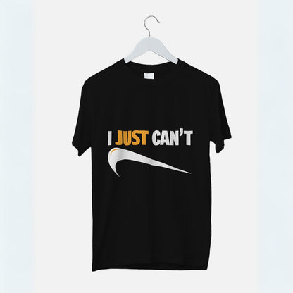 Women's I Just Cant Graphic Printed T-shirt