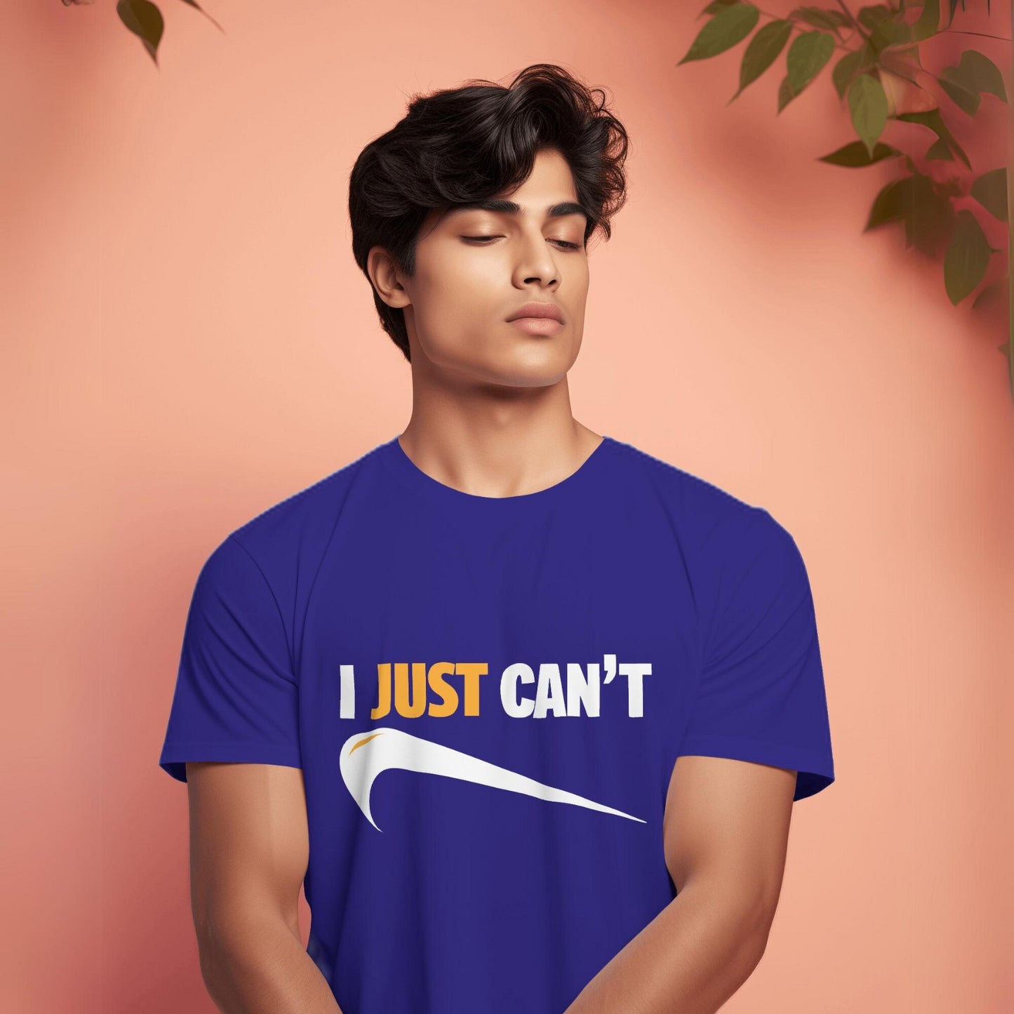 I Just Cant Graphic Printed Oversized Unisex T-shirt