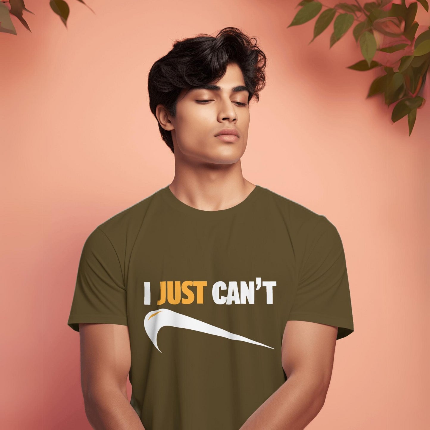 I Just Cant Graphic Printed Oversized Unisex T-shirt