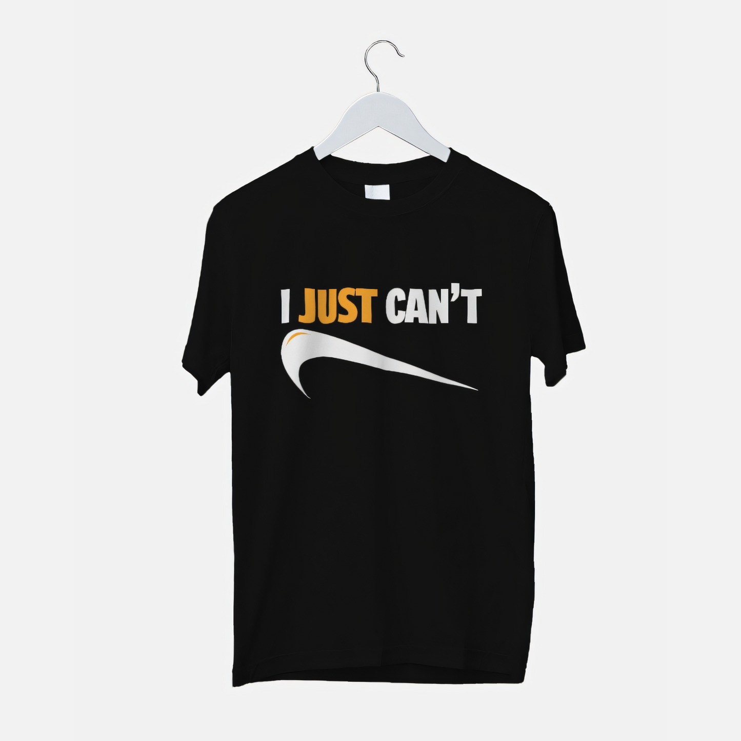 Men's I Just Can't Graphic Printed T-shirt