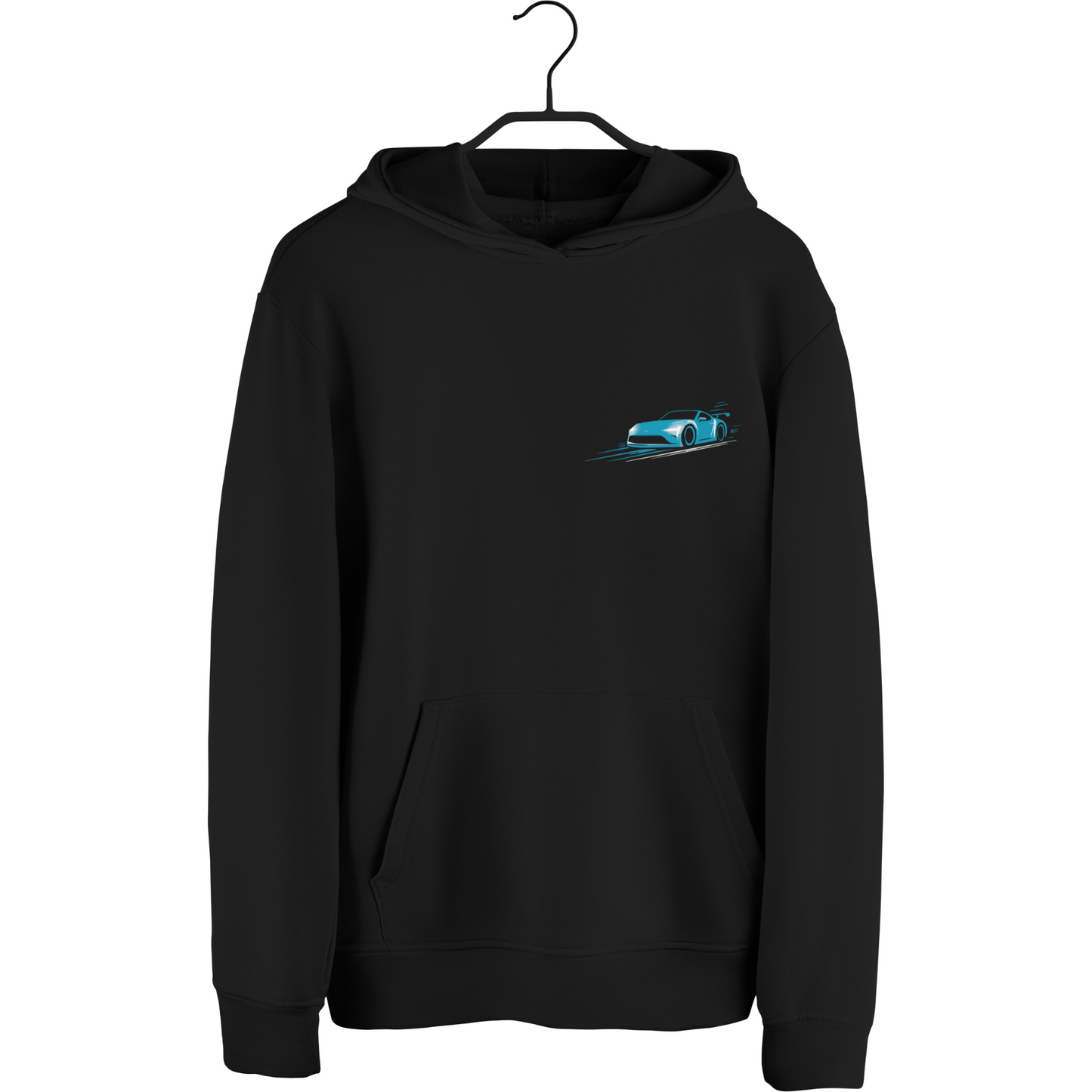 In Speed We Trust Black Unisex Hoodie