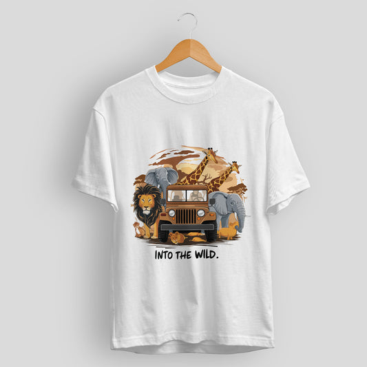 men into the wild t-shirt