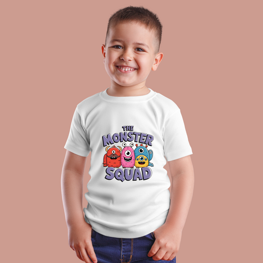 Kids Monster Squad Graphic Printed T-shirt (Unisex)