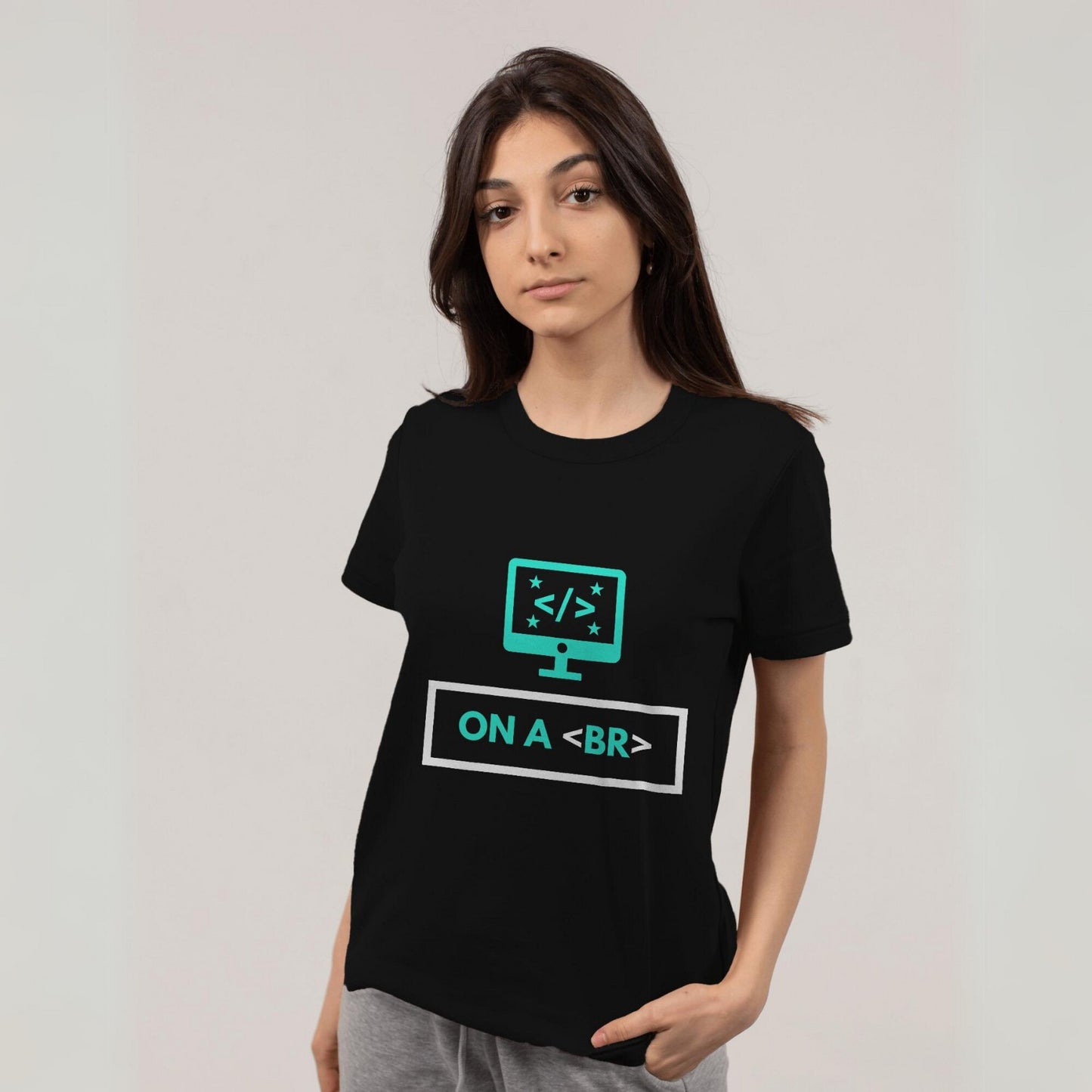 Women's On a Break <BR> Graphic Printed T-shirt