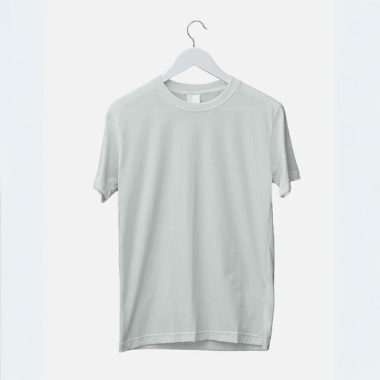 Plain/Solid : Pistachio Oversized T-Shirt for Men