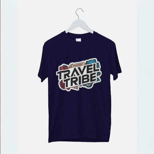 Men's Travel Tribe Graphic Printed T-shirt