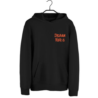 Urban Vibes Black Unisex Hoodie