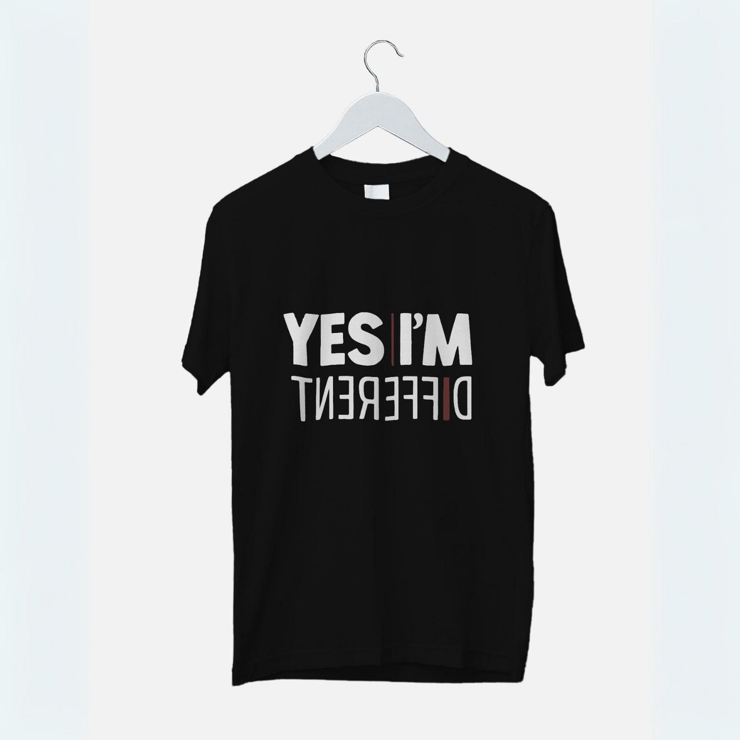 Men's Yes I Am Different Graphic Printed T-shirt